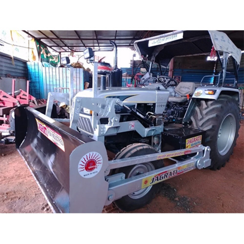 Agriculture Tractor Front Dozer - Color: Silver
