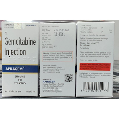 Gemcitabine Injection - Drug Type: General Medicines