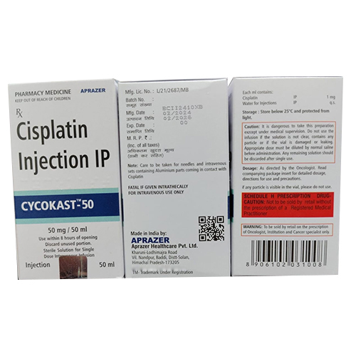 Cisplatin Injection Ip - Drug Type: General Medicines