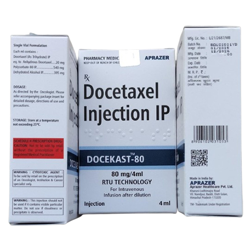 80Mg Docetaxel Injection Ip - Drug Type: General Medicines