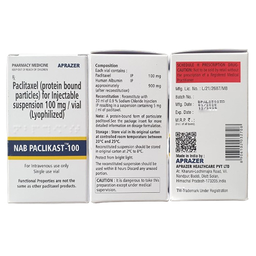 Paclitaxel For Injectable Suspension