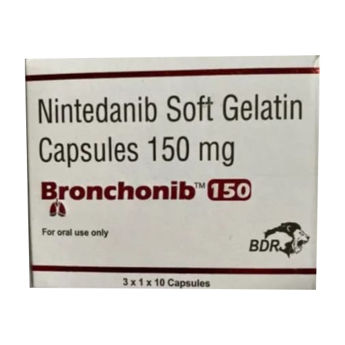 150Mg Nintedanib Soft Gelatin Capsules - Drug Type: General Medicines