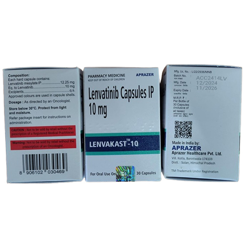 10Mg Lenvatinib Capsules - Drug Type: General Medicines