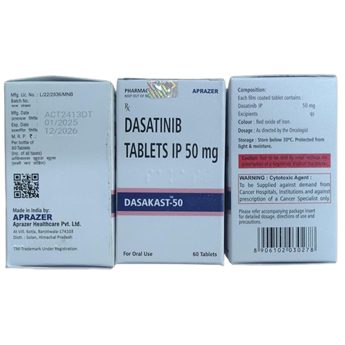 50mg Dasatinib Tablets IP