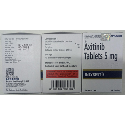 5mg Axitinib Tablets