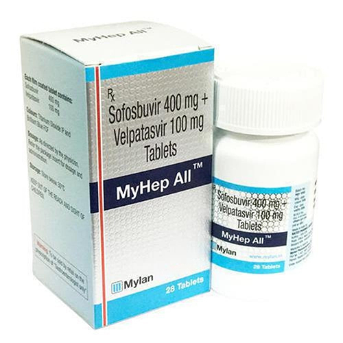 Sofosbuvir 400mg And Velpatasvir 100mg Tablets