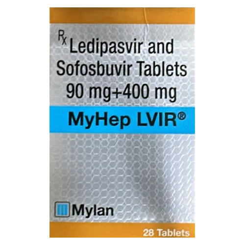 90mg Ledipasvir And 400mg Sofosbuvir Tablets