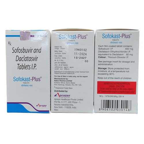 Sofosbuvir And Daclatasvir Tablets IP
