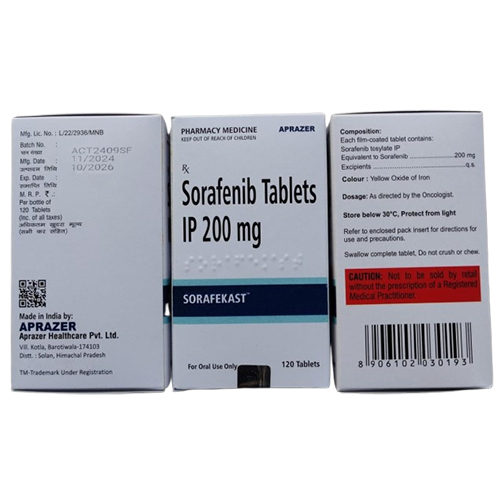 200mg Sorafenib Tablets