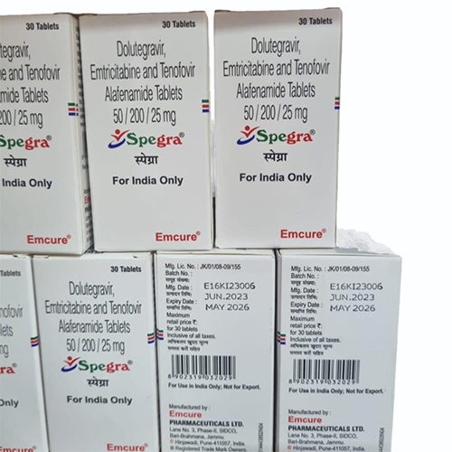 25mg Dolutegravir Emtricitabine And Tenofovir Tablets