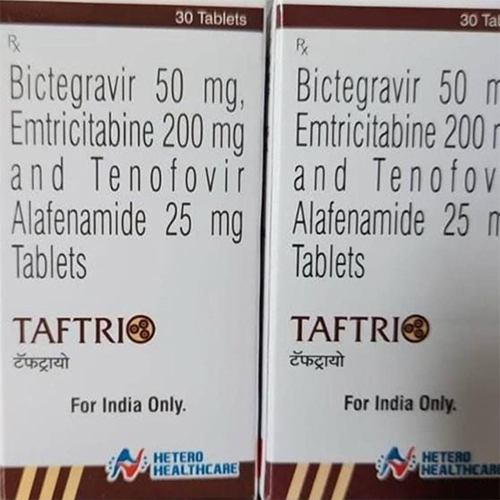Bictegravir 50mg Emtricitabine 200mg And Tenofovir Alafenamide 25mg Tablets