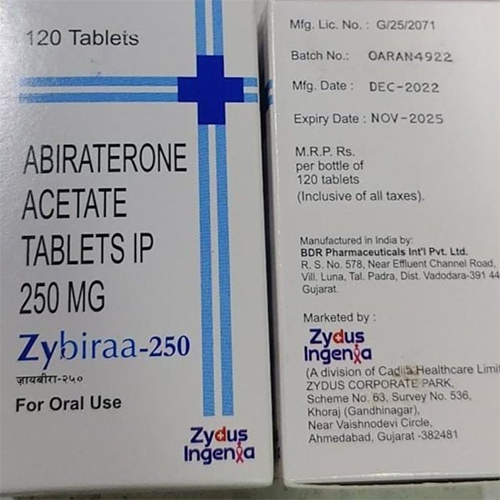 250mg Abiraterone Acetate Tablets IP