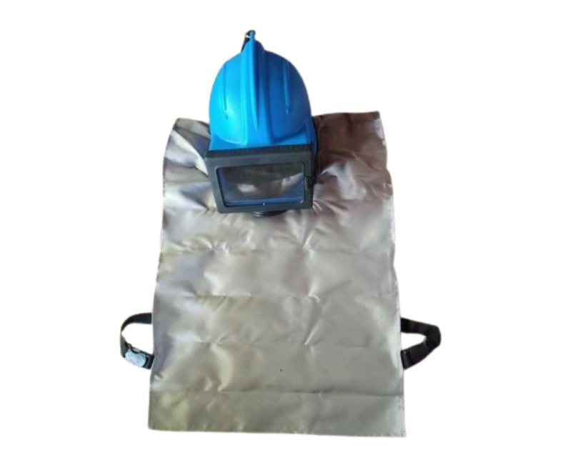 Sand Blasting Helmet - Color: Blue