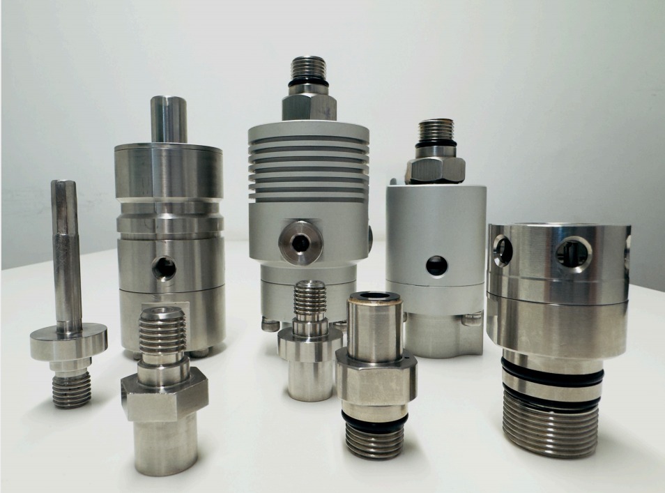 Rotary Union For Vmc Hmc - Application: Cnc Spindle Through Coolant