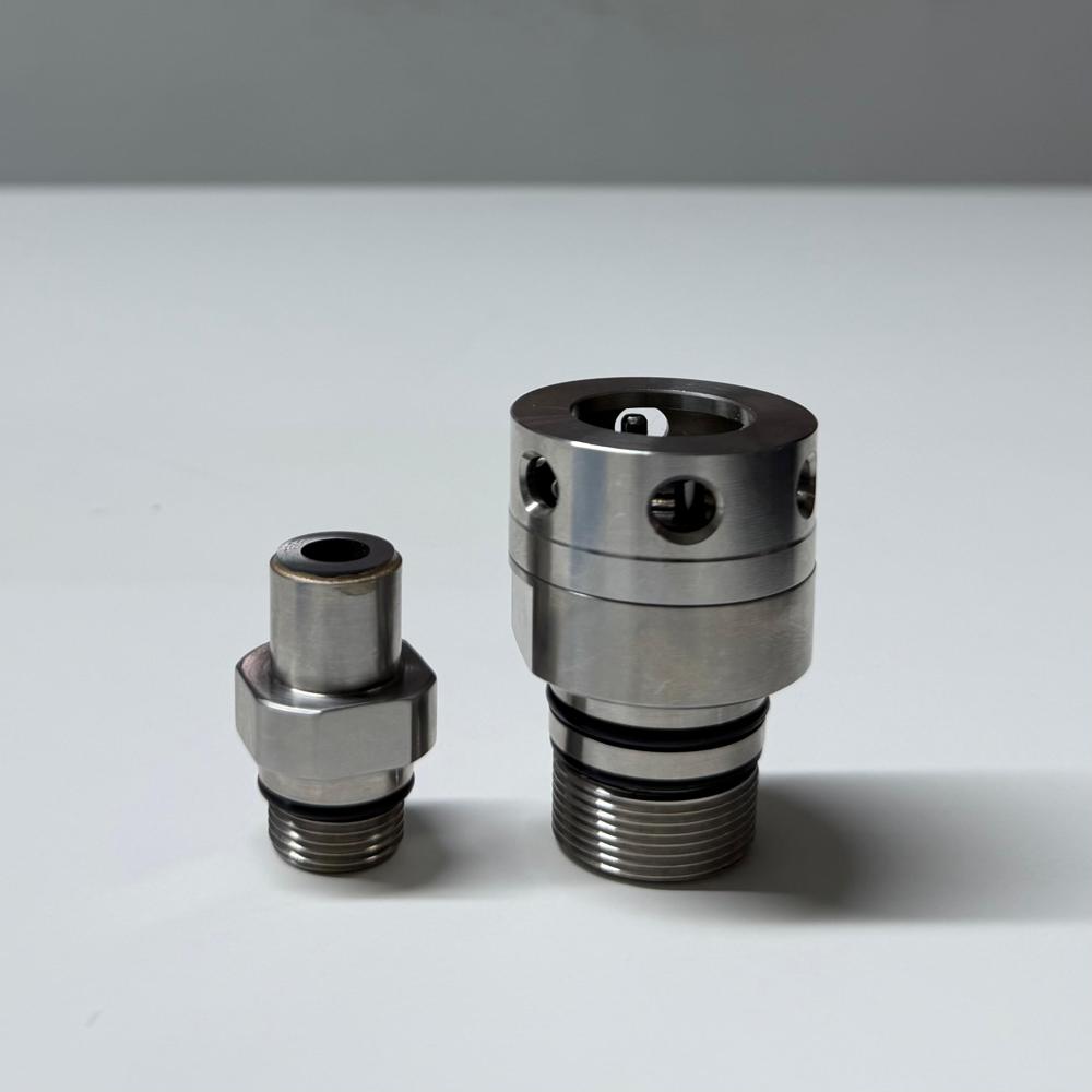 Bearing Less Rotary Union - Application: Cnc Spindle Through Coolant