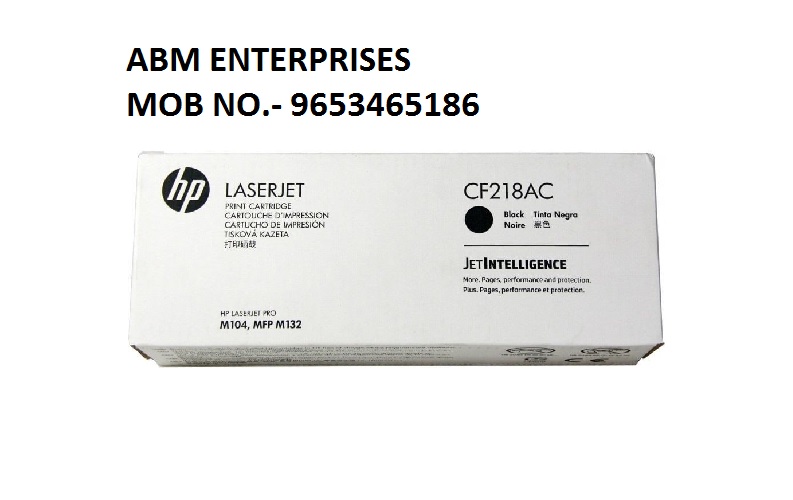 HP CF218AC Black Laserjet Toner Cartridge