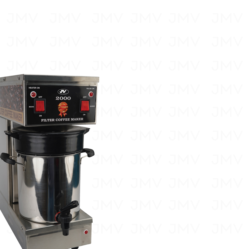 Jmv 2000 Filter Coffee - Color: Sliver Black