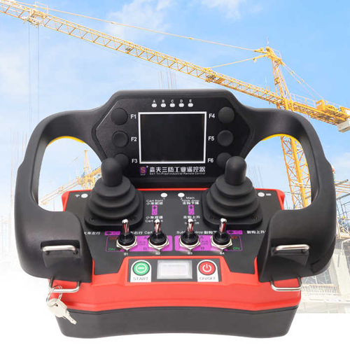 Anti-Vibration Joystick Crane Remote Control - Color: Various Available