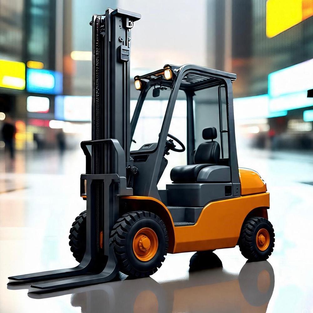 Forklift Equipemts - Color: Yellow & Black