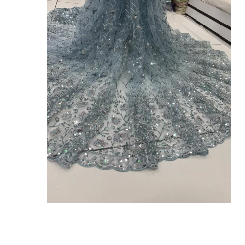 Embroidery Net Daman Fabric