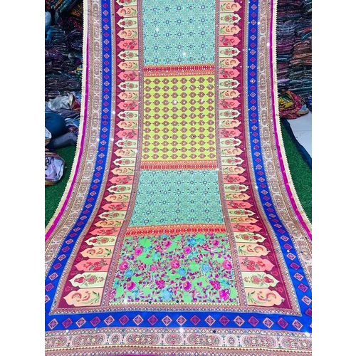 Pakistani Fancy Dupatta - Attributes: Washable