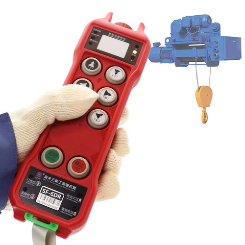 6 Buttons Dual Speed Rf Wireless Remote Control - Color: Various Available