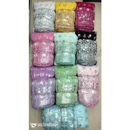 Embroidery Coding And Sequence Daman Dupatta Work