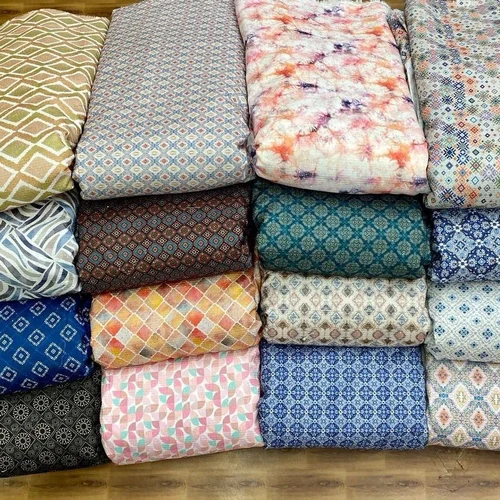 Crochet Sequance Rayon Fabrics