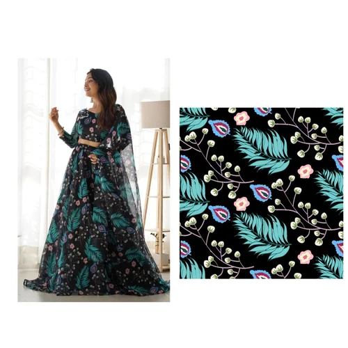 Micro Velvet Fabric 9000 Embroidery