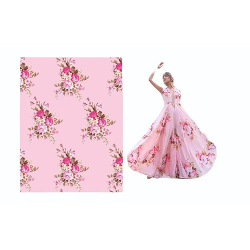 Micro Velvet Fabric 9000 Embroidery - Attributes: Washable