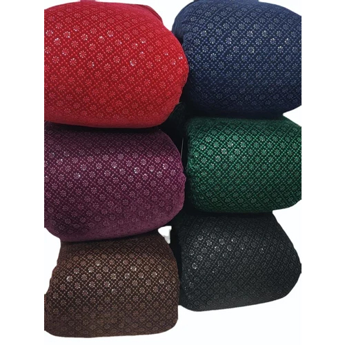 9000 Velvet Embroidery Fabric - Attributes: Washable