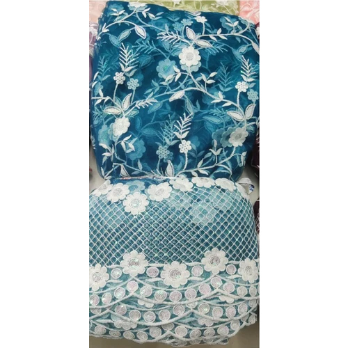 White Dhaga Daman Embroidery Work