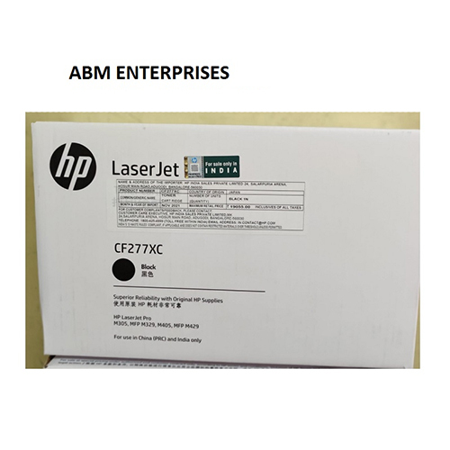 HP CF277XC Black Toner Cartridge
