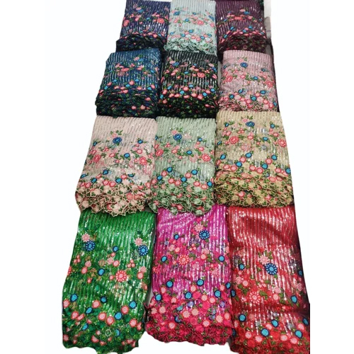 Sequence Work Mono Nylon Net Fabric - Attributes: Washable