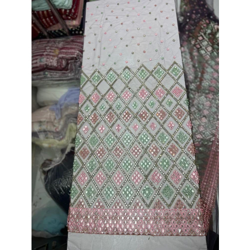 Sequins Embroidery Work Fabric