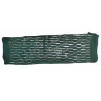 Dark Green Embroidery Georgette Fabric