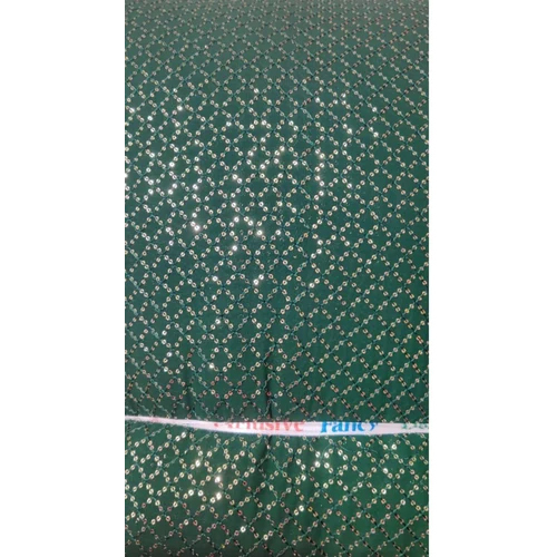 Sequence Work Georgette Embroidery Fabric