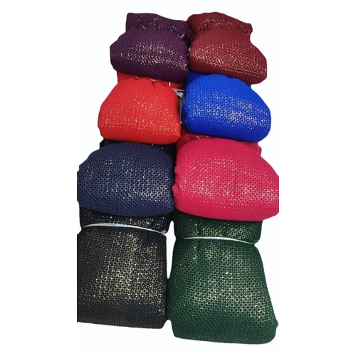 Sequence Work Georgette Embroidery Fabric - Attributes: Washable