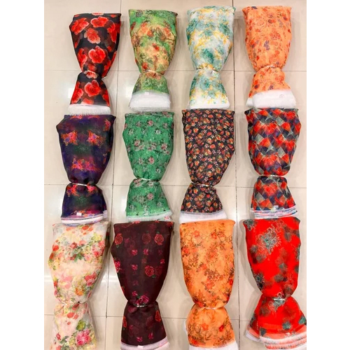 Organza Printed Fabric