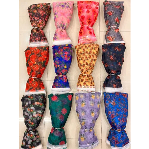 Organza Printed Fabric