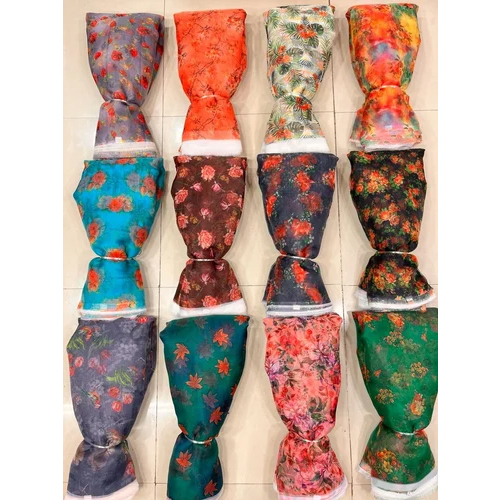 Organza Printed Fabric