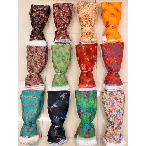 Organza Printed Fabric