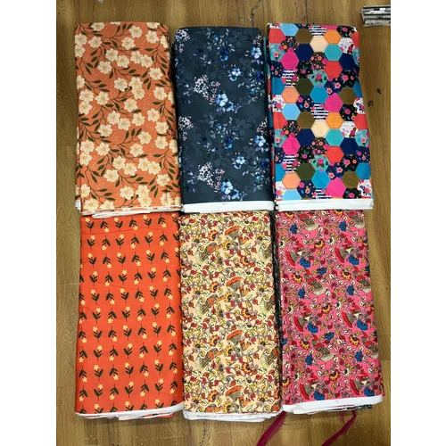 Digital Printed Muslin Fabric