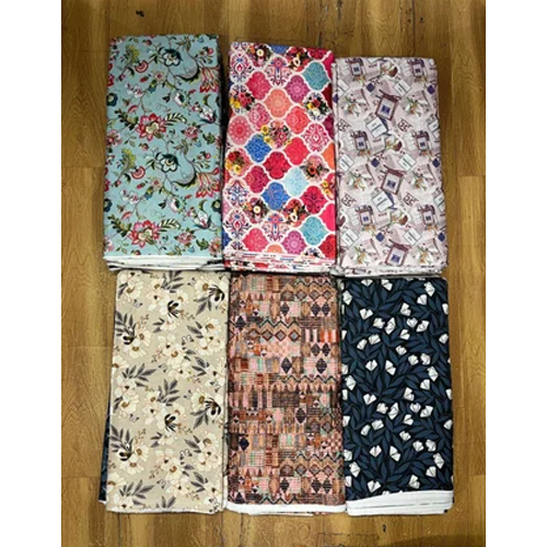 Digital Printed Muslin Fabric