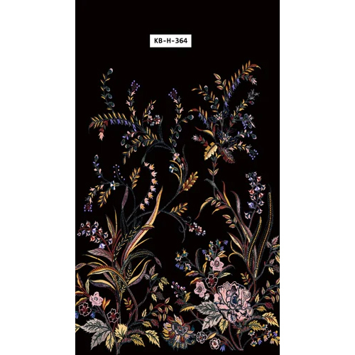 Pc Cotton Allover Sequence Digital Print