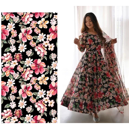 Chinon Digital Print Fabric