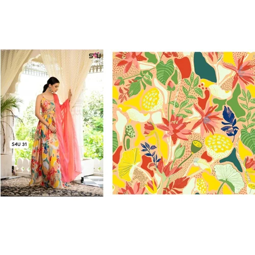 Chinon Digital Print Fabric