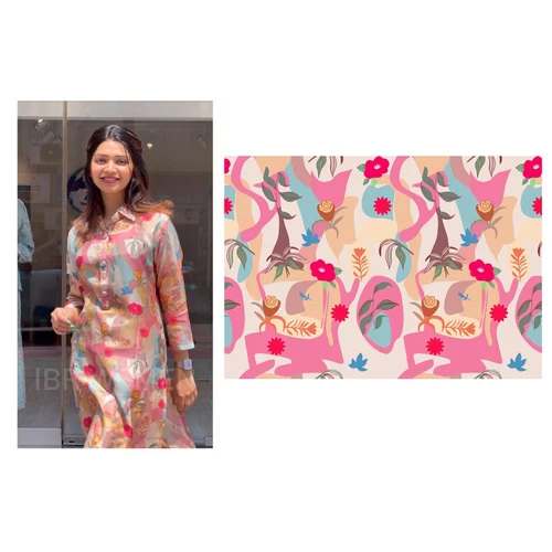 Chinon Digital Print Fabric