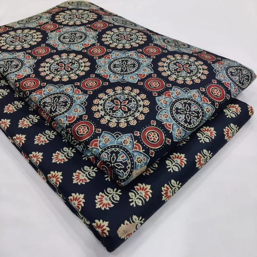 Ajrakh Printed Fabric
