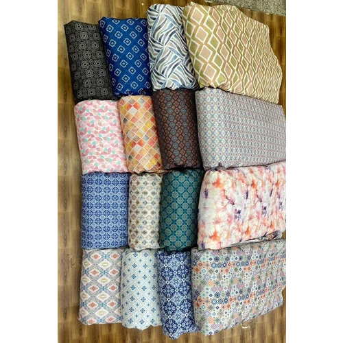 230 GSM Silk Cotton Digital Printed Fabric